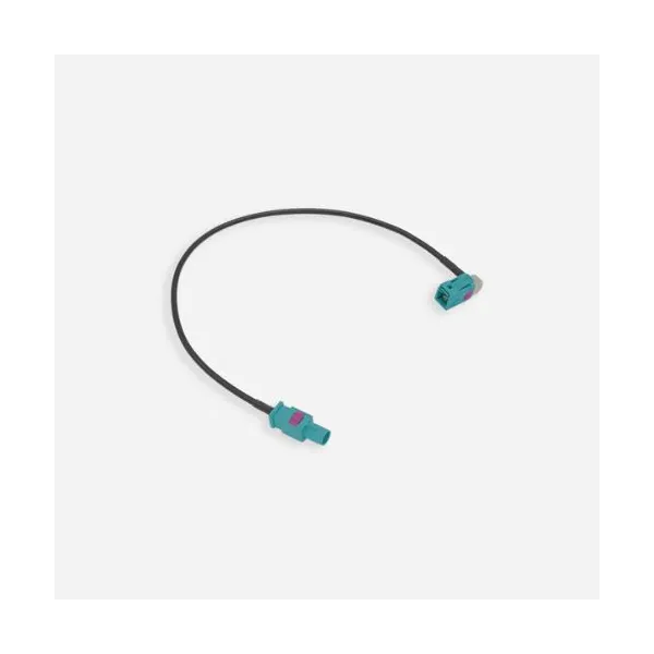 Fakra GMSL2 MF right angle extension cable for Zed X camera