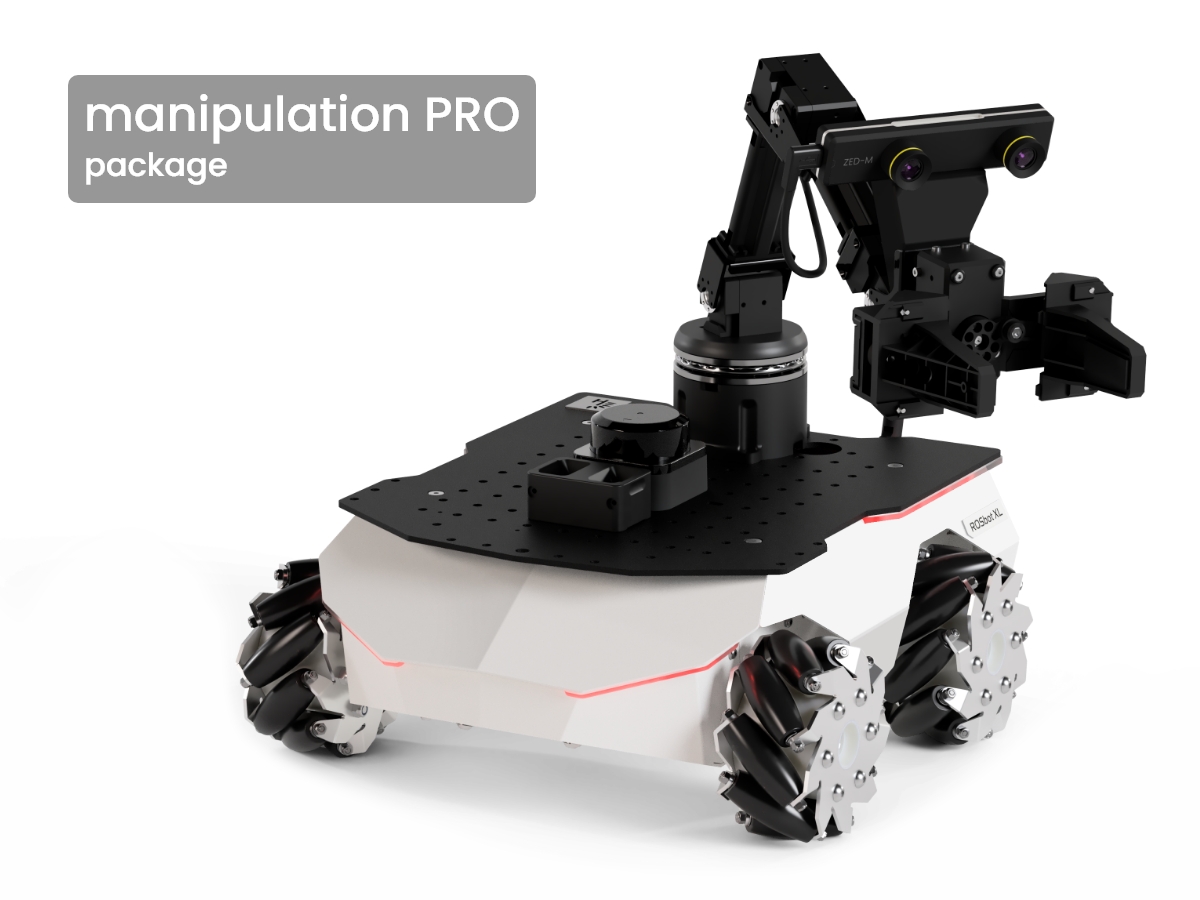 ROSbot XL - Manipulation Pro Package