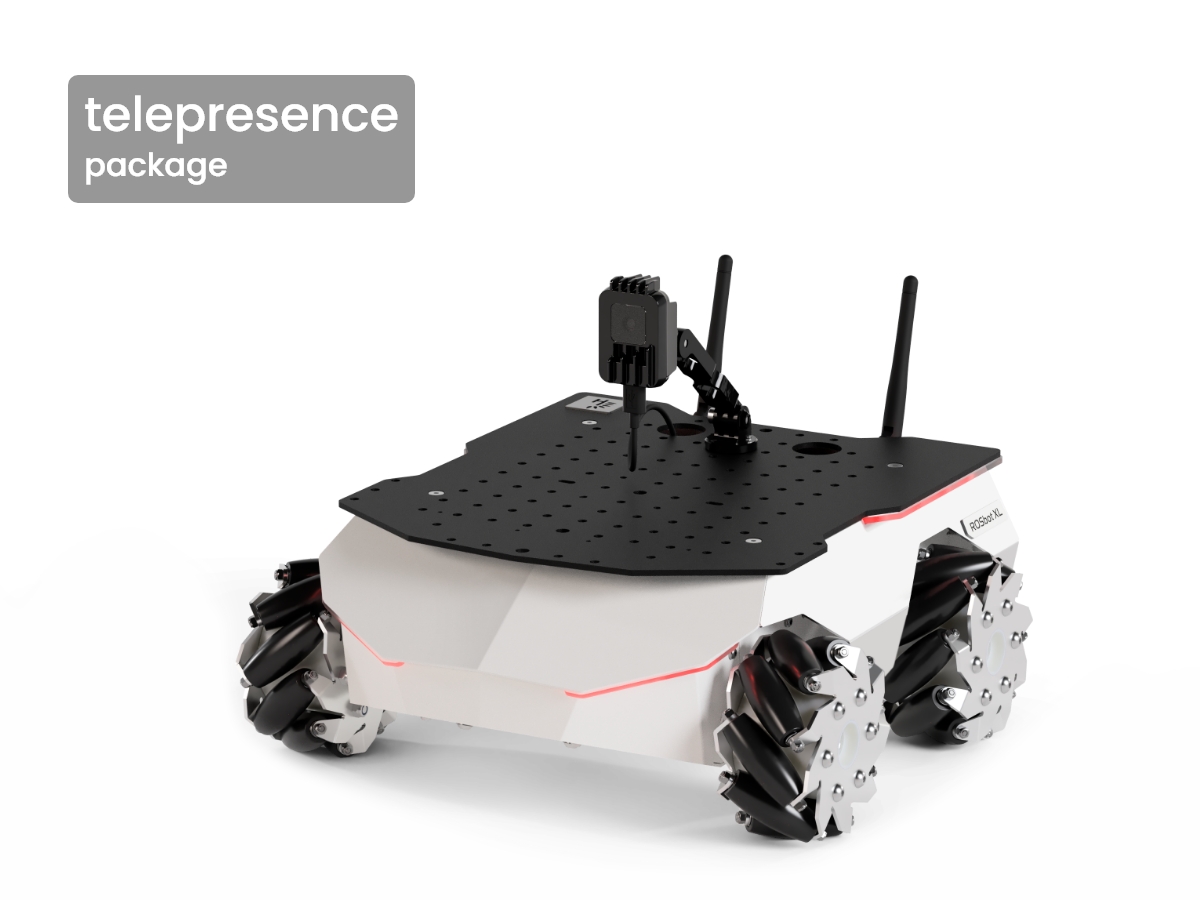 ROSbot XL - Telepresence Package